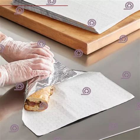 Hojas Papel Aluminio T Rmico Para Comida R Pida X Cm En Venta