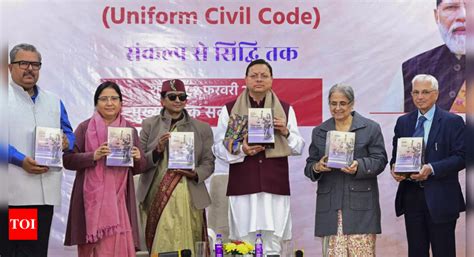 Uniform Civil Code Ucc In Uttarakhand Panel Hands Over Final Report