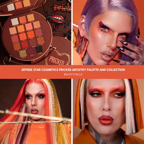 Sneak Peek Jeffree Star Cosmetics Pricked Artistry Palette And Collection Beautyvelle