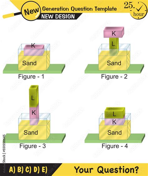 Pressure in solids, Different solid pressure examples, Physics examples study, pressure example ...