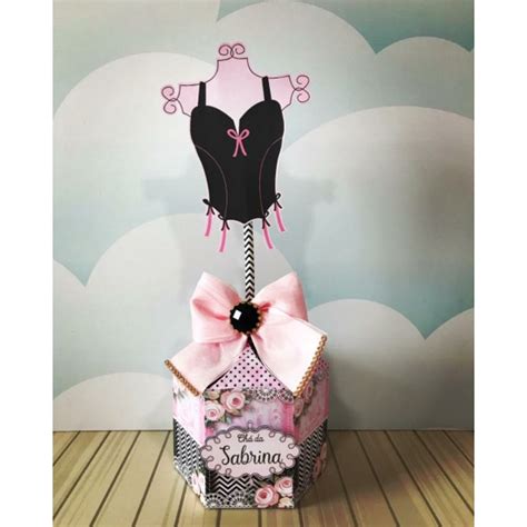 Centro de Mesa Chá de Lingerie Shopee Brasil