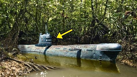 Abandoned WW2 Submarine Found In Rain Forest Police Turn Pale When