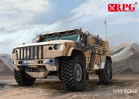 135 Бронеавтомобиль Kamaz K 4386 Typhoon Vdv With 30mm 2a42 Cannon