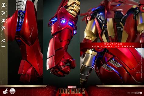Hot Toys lança nova peça da armadura do Homem de Ferro Mark VI na escala Universo Marvel
