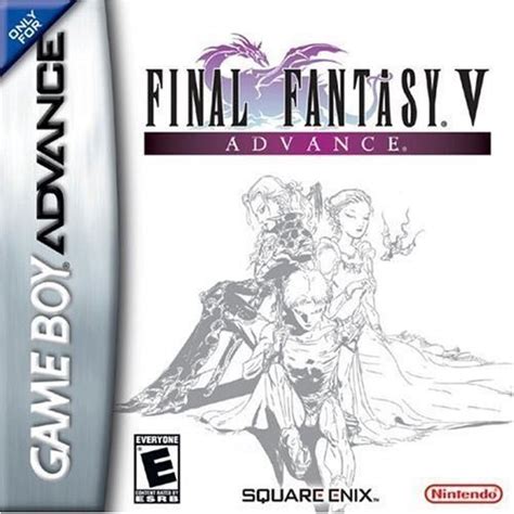 Carátula de Final Fantasy V Advance para GBA