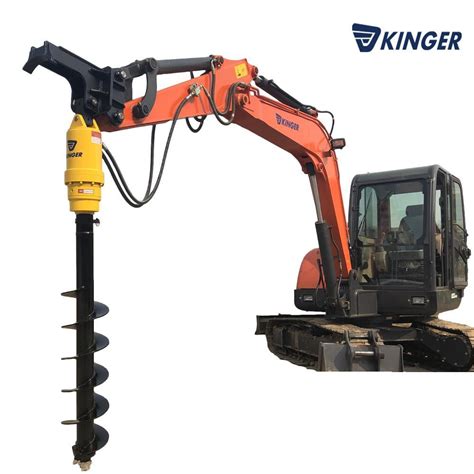 Excavator Drilling Machine Hydraulic Earth Auger Drive Dig Post Holes