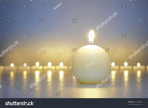 Zen Meditation With Calm And Candles Stock Photo 127360661 : Shutterstock