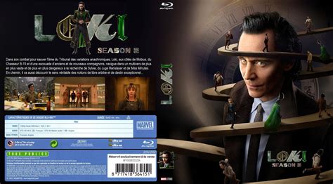 Jaquette DVD de Loki Saison 2 custom custom BLU RAY v3 Cinéma Passion