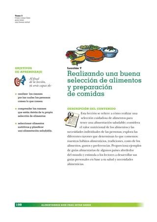 Alimentos Saludables Pdf