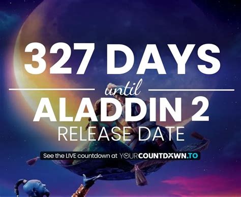 Countdown To Aladdin 2 | Release Date