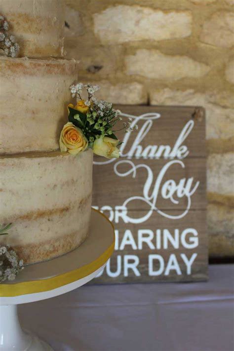 Semi Naked Wedding Cake Tilly Eats Cake