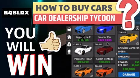 How To Buy Best Cars In Car Dealership Tycoon Roblox Car Dealership