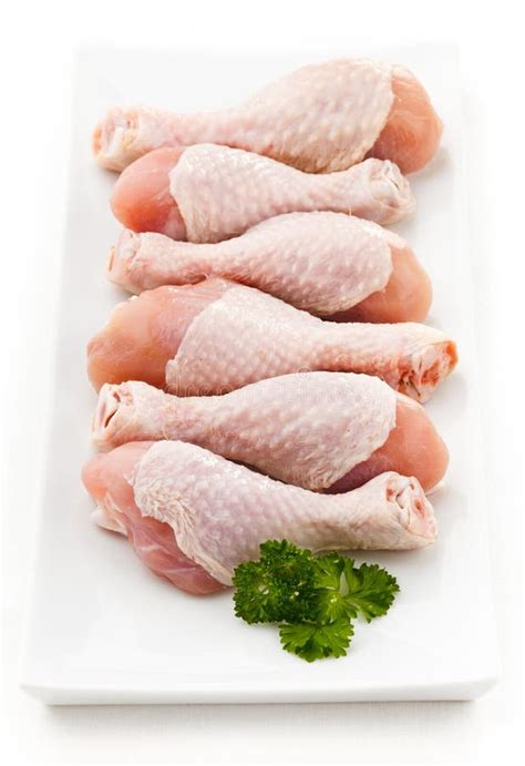 Fresh Raw Chicken Drumsticks Royalty Free Stock Images Image