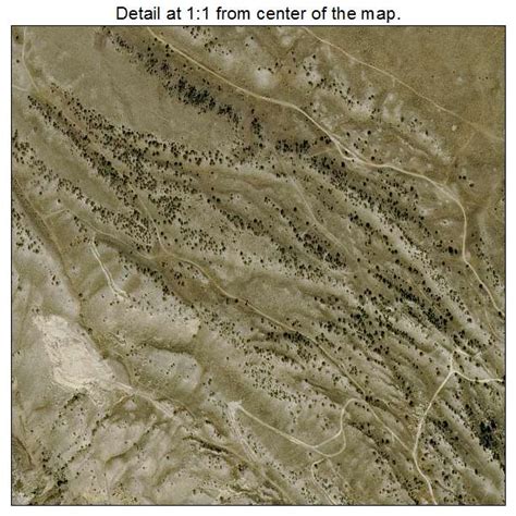 Aerial Photography Map of Gardiner, MT Montana