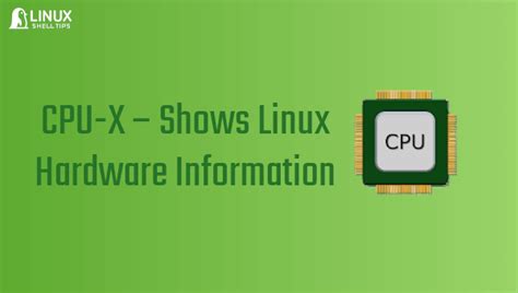 CPU-X - Check Hardware Information on Linux