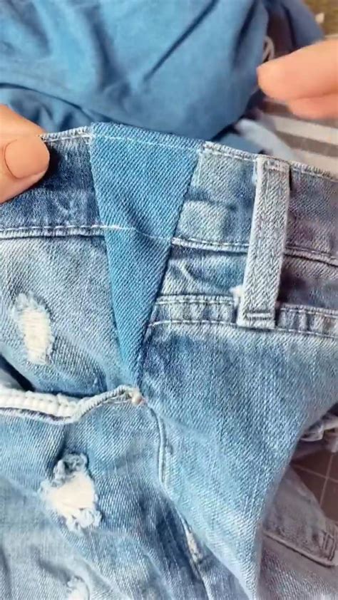 DIY Jean Alteration Tutorial by Alejandra Meza | Sewing hacks, Sewing techniques, Sewing lessons