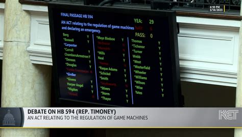 Legislative Update Lawmakers Send Ban On Gaming Machines And