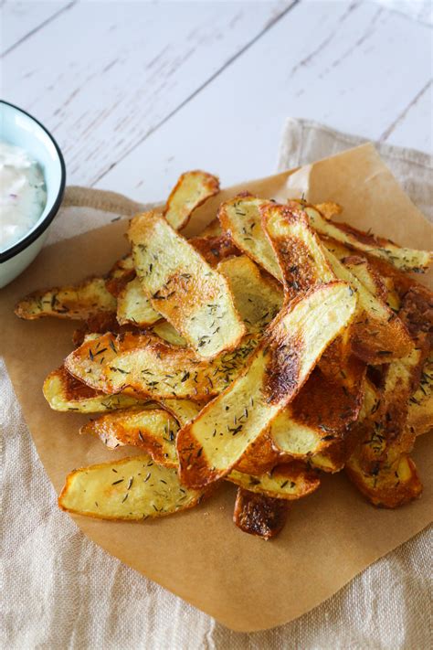 Hjemmelavet Chips I Ovnen Sprøde Ovnbagte Chips