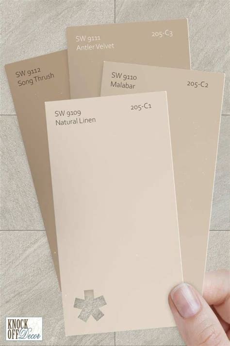 Sherwin Williams Natural Linen SW 9109 The Super Versatile Beige