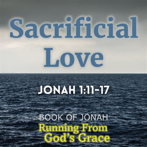 Jonah Running From Gods Grace — Sermon Series — First Baptist Church