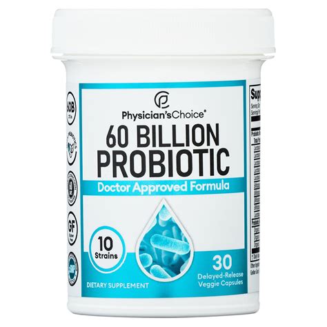 Physicians Choice 60 Billion Probiotic For Women And Men 30 Count