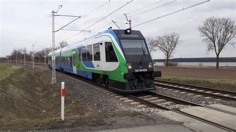 SA134 029 jako REGIO z Lublina Gł do Rzeszowa Gł w okolicach ul