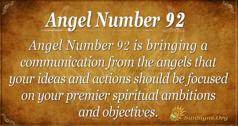 Angel Number 92 Meaning - Auspicious New Beginnings - SunSigns.Org