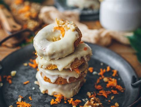 Donuts De Zanahoria En 5 Minutos Sin Gluten Y Sin Lactosa