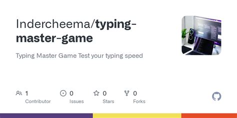 GitHub - Indercheema/typing-master-game: Typing Master Game Test your ...