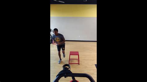 Multiplanar Single Leg Box Hop Down With Stabilization Youtube