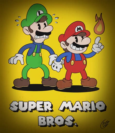 Classic Super Mario Brothers By Zieghost On Deviantart