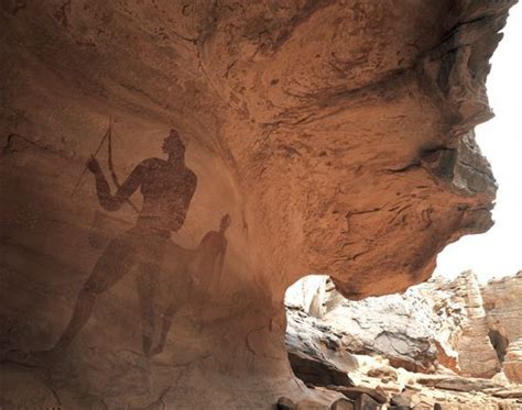 Cave Paintings Tassili Najjer Algeria Unesco World Heritage Site