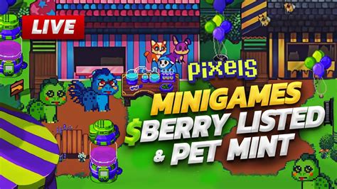 Berry Listed Wen Pixel Play To Earn Farming Sim Youtube