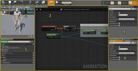 Animation Blueprint Editor Unreal Engine Documentation