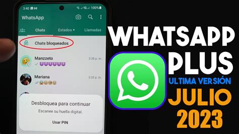 DESCARGAR WhatsApp Plus Ultima Version 2023 SIN PERDER Conversaciones