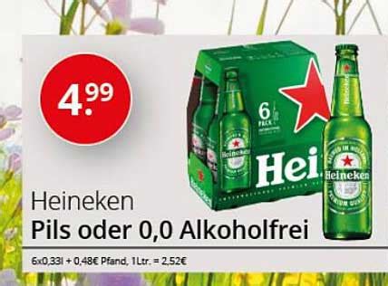 Heineken Pils Oder Alkoholfrei Angebot Bei Sagasser Prospekte De