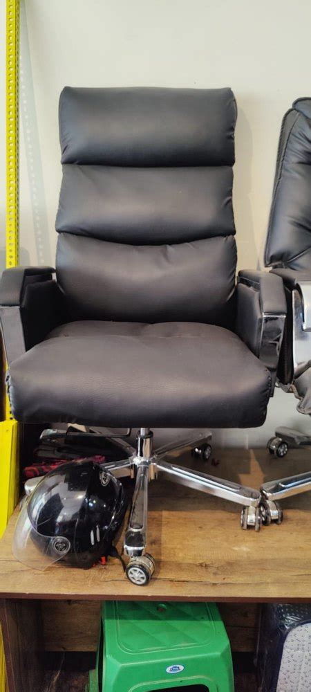 High Back Rexin Office Revolving Chair Black At Rs 18000 In Hyderabad