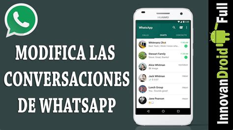 Como Modificar Conversaciones De Whatsapp App Troll Youtube