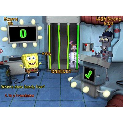 SpongeBob SquarePants The Battle For Bikini Bottom Play As SpongeBob Patrick Or Sandy As You