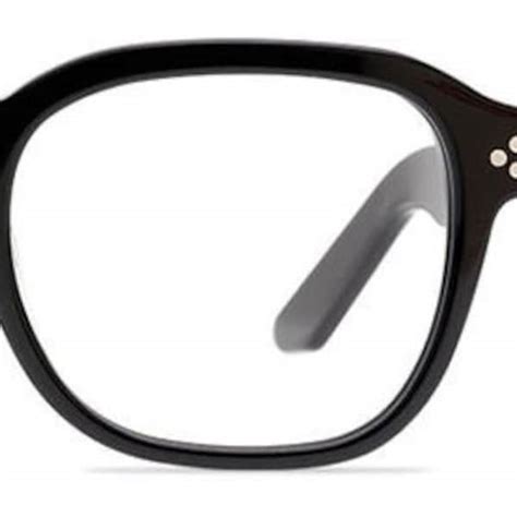 Black Square Glasses - Etsy