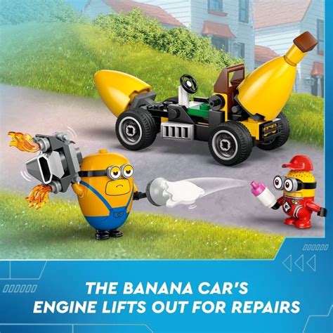 Lego Despicable Me Minions And Banana Car Toy In