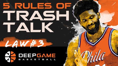 The 5 Rules Of Trash Talk In Basketball YouTube