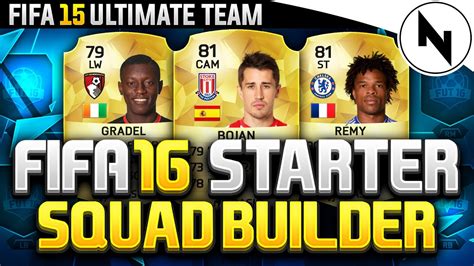 Fifa Ultimate Team Best Starter Squad Builder Youtube