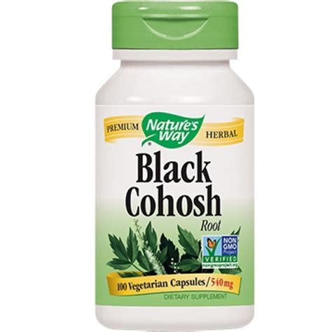 Nature S Way Black Cohosh Root 540 Mg 100 Caps 10500 Walmart Canada