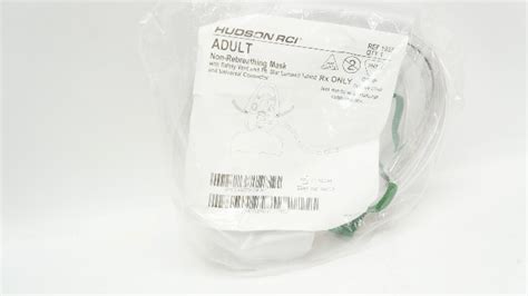 Hudson RCI 1935 Adult Non Rebreathing Oxygen Mask With Safety Vent