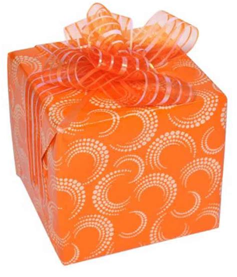 Star Orange Wrapping Paper: Buy Online at Best Price in India - Snapdeal