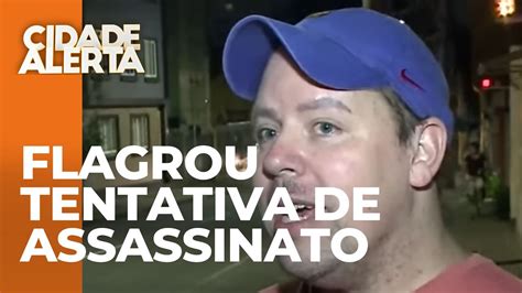 Youtuber Grava Uma Tentativa De Assassinato No Largo Da Ordem Em