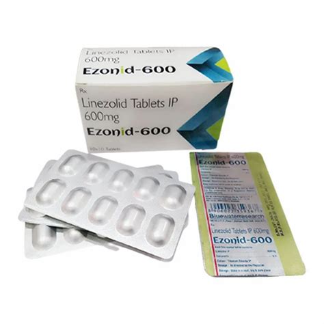 Linezolid 600 Mg Tablet At Rs 356 Box Linezolid Tablets In Chandigarh