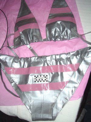 Have You Ever Seen A Duct Tape Bikini This One Made Me Laugh Duck Tape Undergarments Bikinis