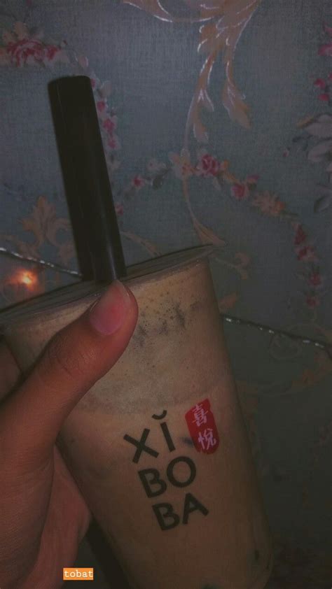 Xiboba Minuman Smoothies Minuman Coklat Panas Makanan Estetika